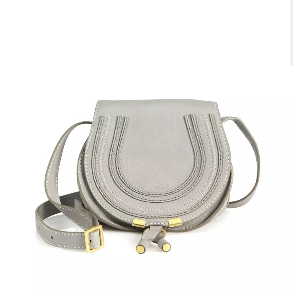 Chloe Marcie Foldover Small Saddle bag